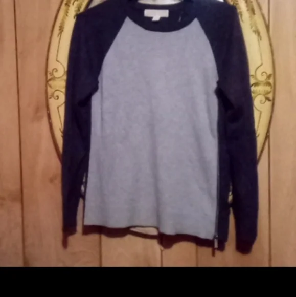 Michael kors long sleeve pullover sweater#sidezip - Picture 7 of 8